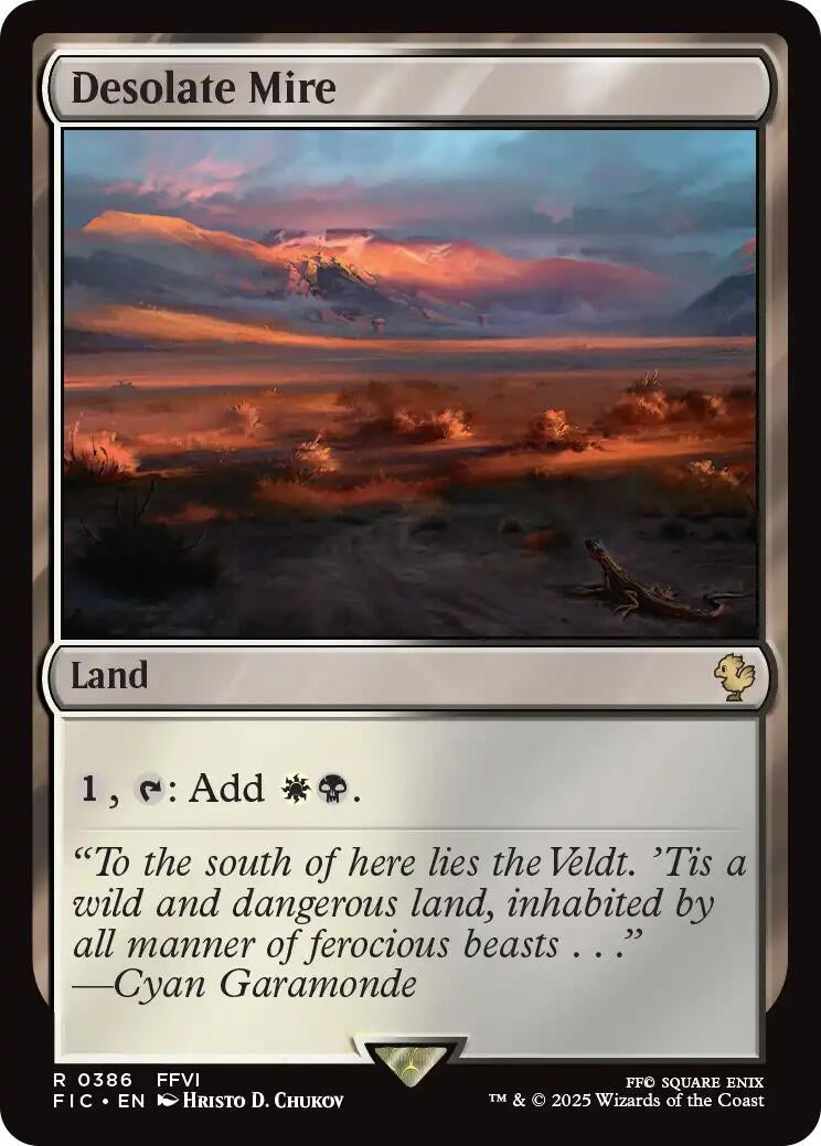Image for Desolate Mire (386) (FINAL FANTASY) - Magic: The Gathering