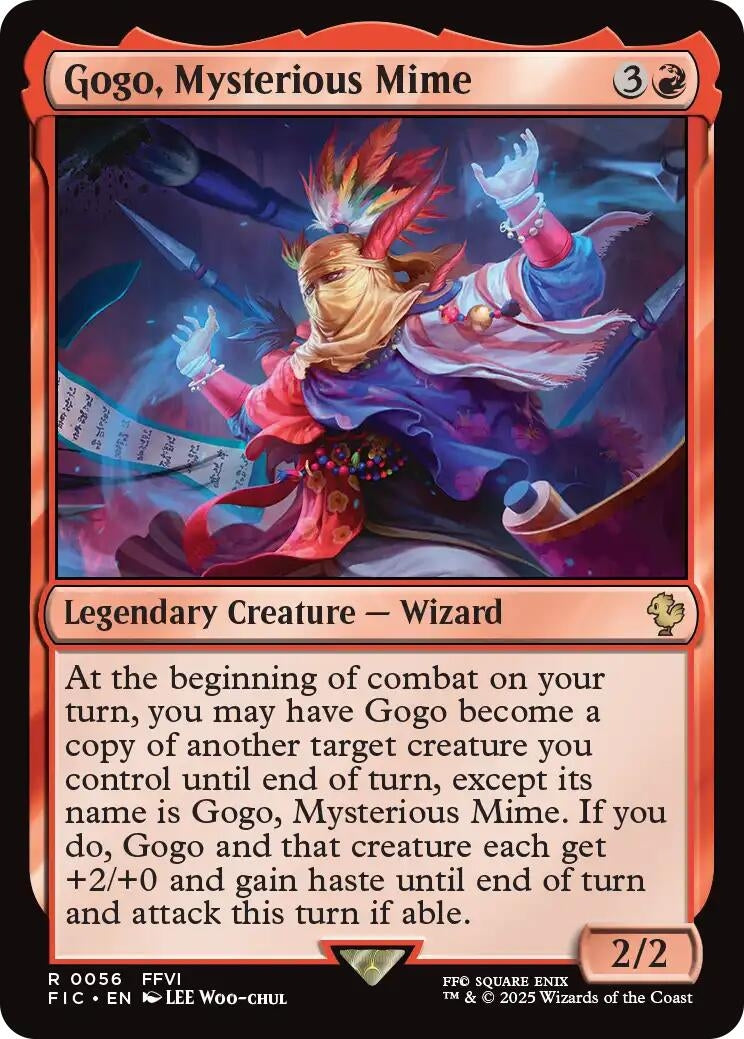 Image for Gogo, Mysterious Mime (56) (FINAL FANTASY) - Magic: The Gathering