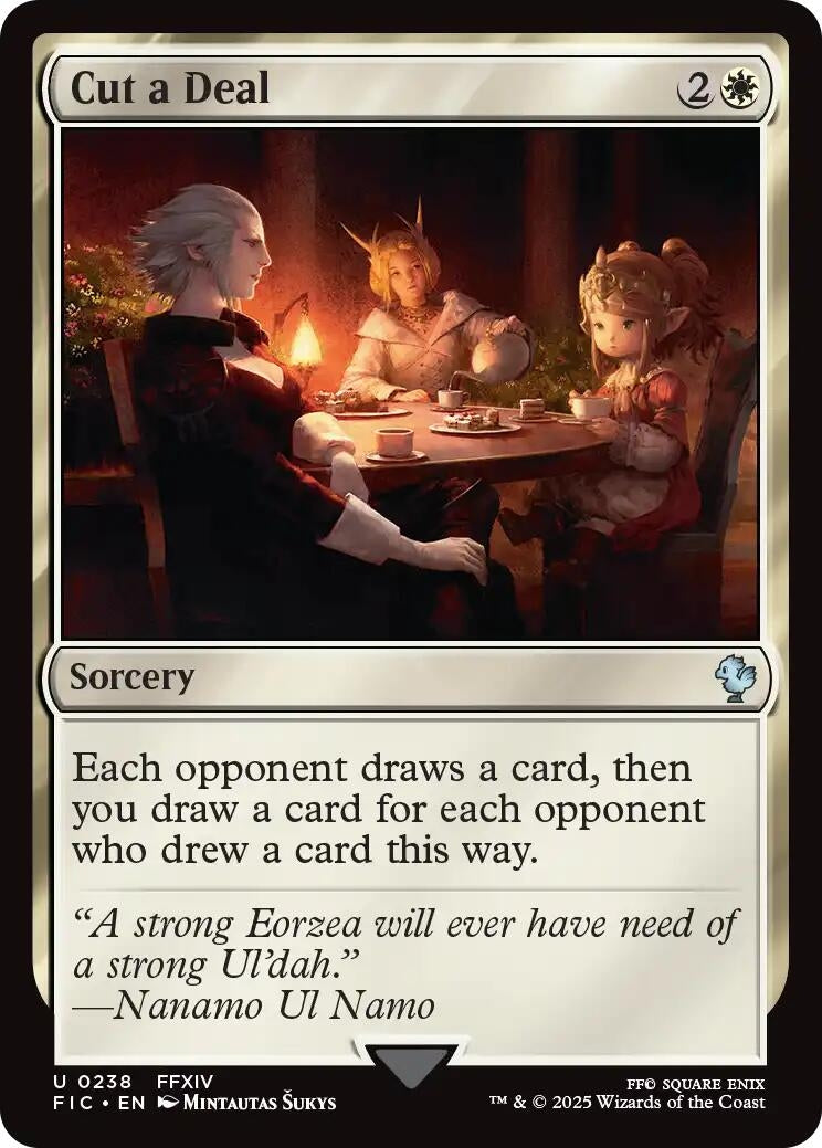 Image for Cut a Deal (238) (FINAL FANTASY) - Magic: The Gathering