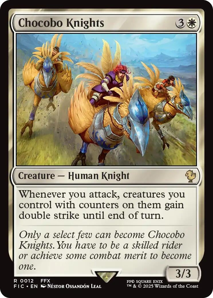 Image for Chocobo Knights (12) (FINAL FANTASY) - Magic: The Gathering