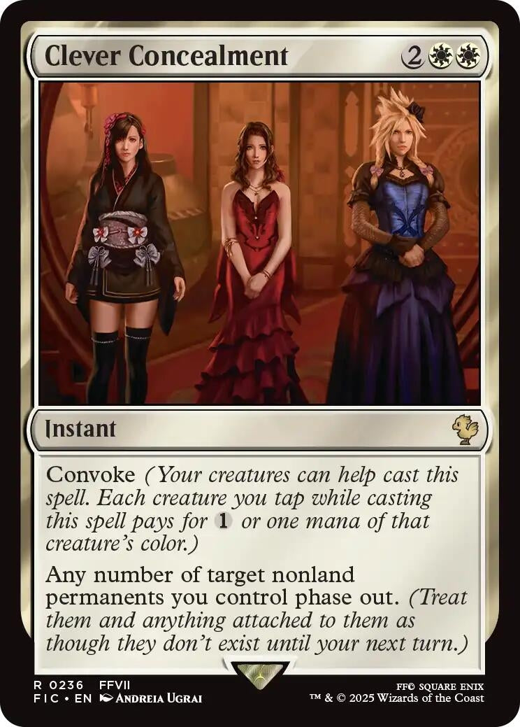 Image for Clever Concealment (236) (FINAL FANTASY) - Magic: The Gathering