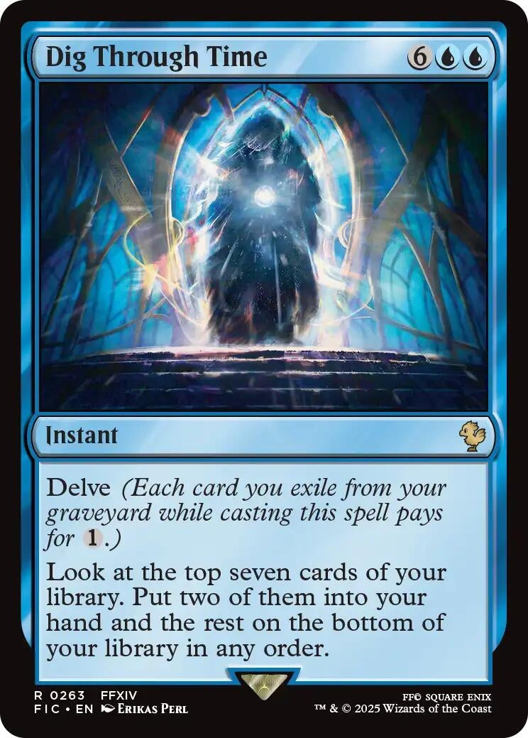 Image for Dig Through Time (263) (FINAL FANTASY) - Magic: The Gathering