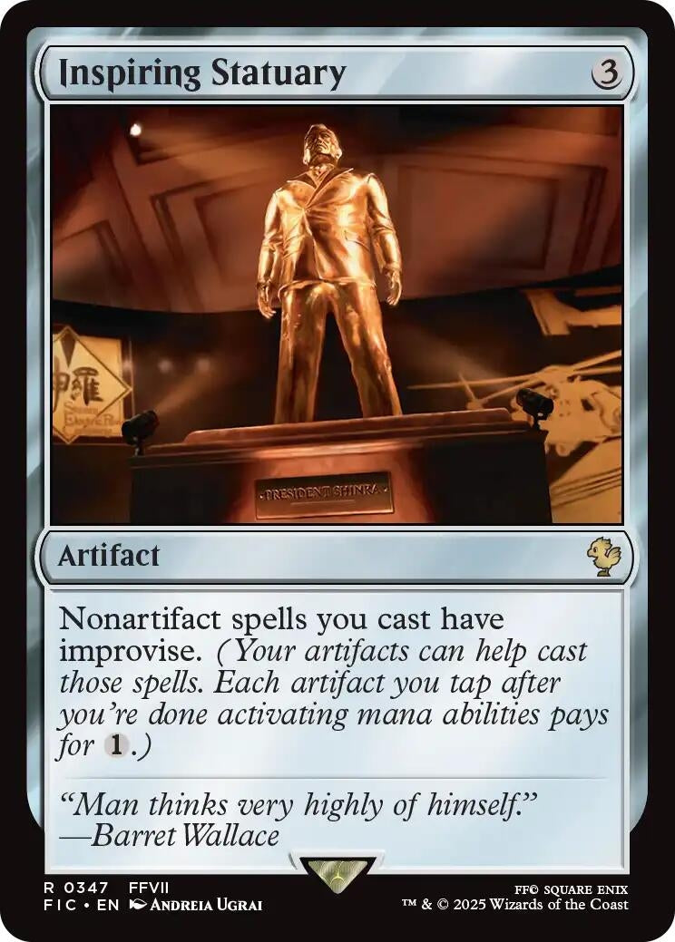 Image for Inspiring Statuary (347) (FINAL FANTASY) - Magic: The Gathering