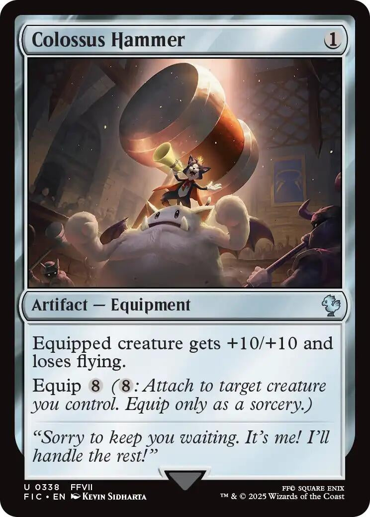 Image for Colossus Hammer (338) (FINAL FANTASY) - Magic: The Gathering
