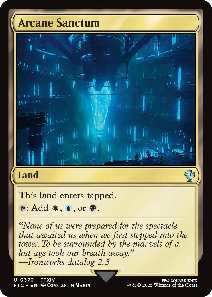 Image for Arcane Sanctum (373) (FINAL FANTASY) - Magic: The Gathering