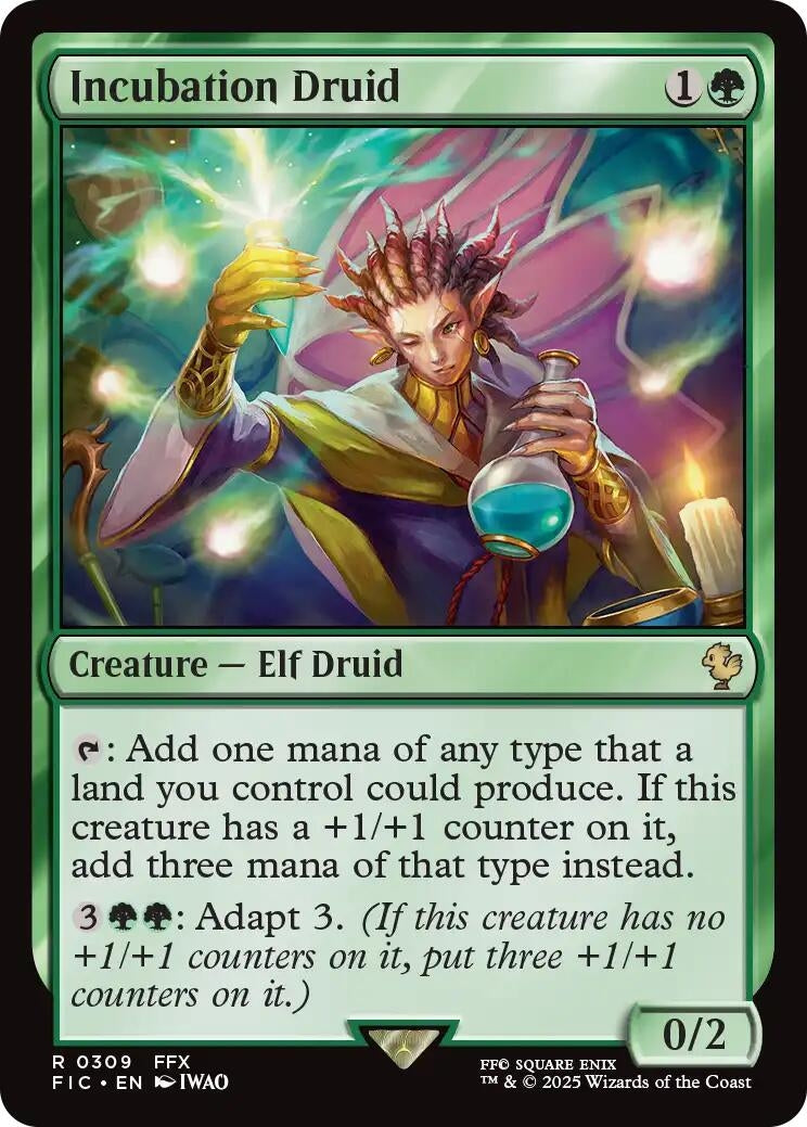 Image for Incubation Druid (309) (FINAL FANTASY) - Magic: The Gathering