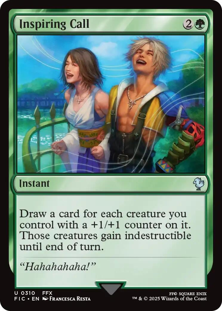 Image for Inspiring Call (310) (FINAL FANTASY) - Magic: The Gathering