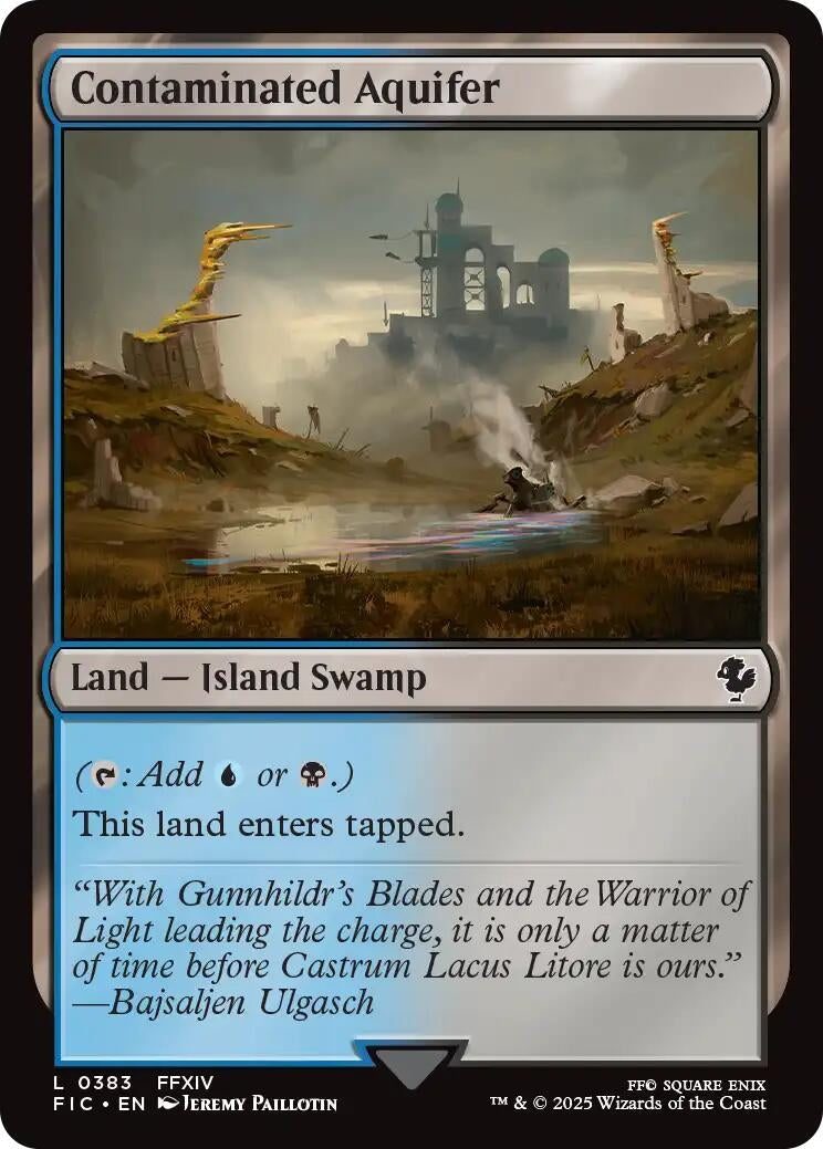 Image for Contaminated Aquifer (383) (FINAL FANTASY) - Magic: The Gathering
