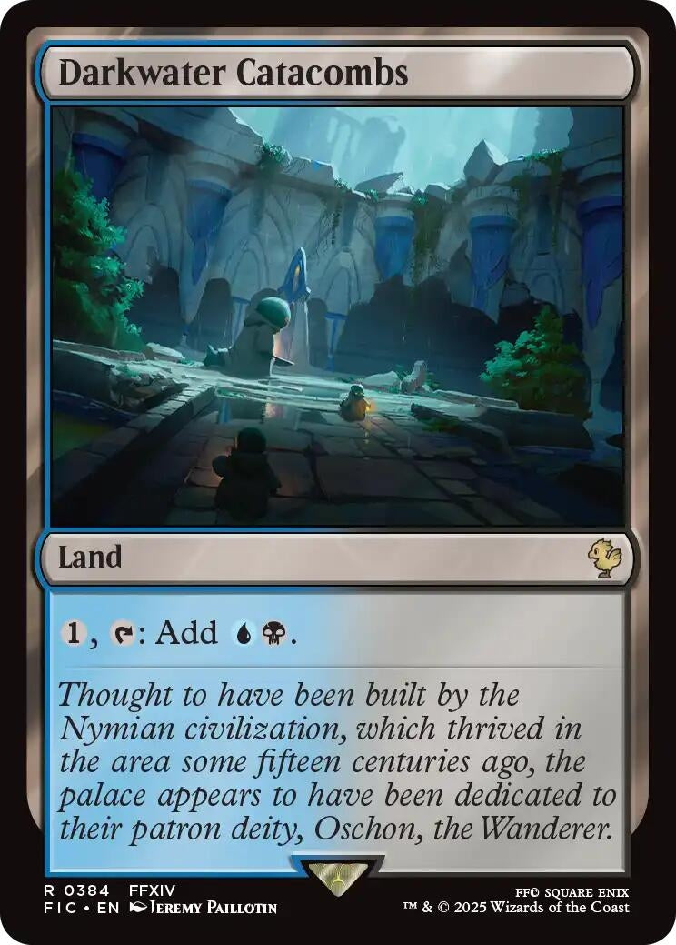 Image for Darkwater Catacombs (384) (FINAL FANTASY) - Magic: The Gathering