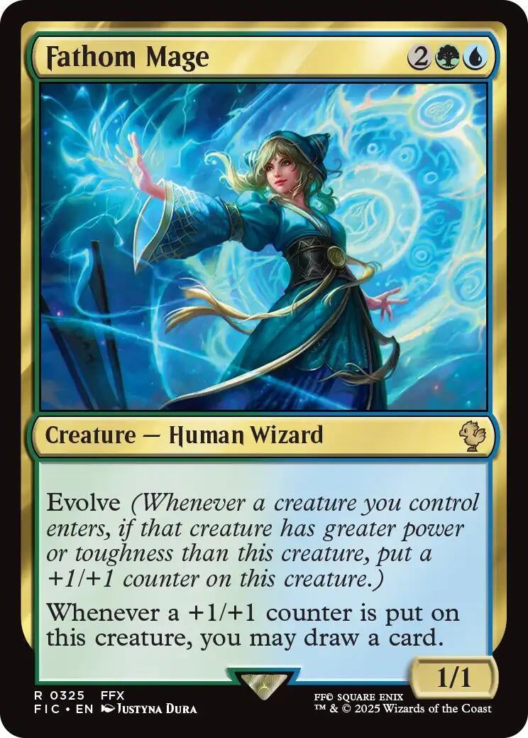 Image for Fathom Mage (325) (FINAL FANTASY) - Magic: The Gathering