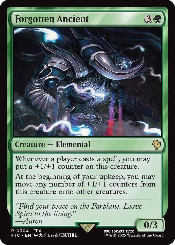 Image for Forgotten Ancient (304) (FINAL FANTASY) - Magic: The Gathering