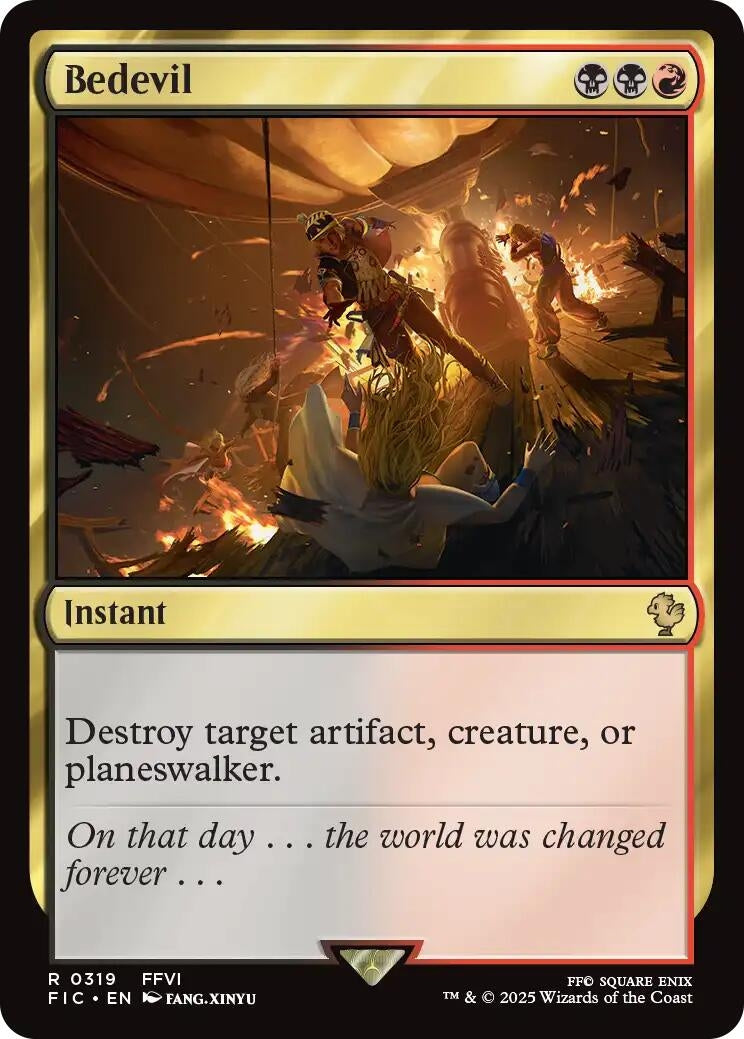 Image for Bedevil (319) (FINAL FANTASY) - Magic: The Gathering