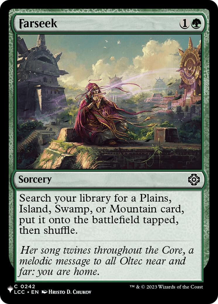Image for Farseek (LCC) (242) (The List Reprints) - Magic: The Gathering