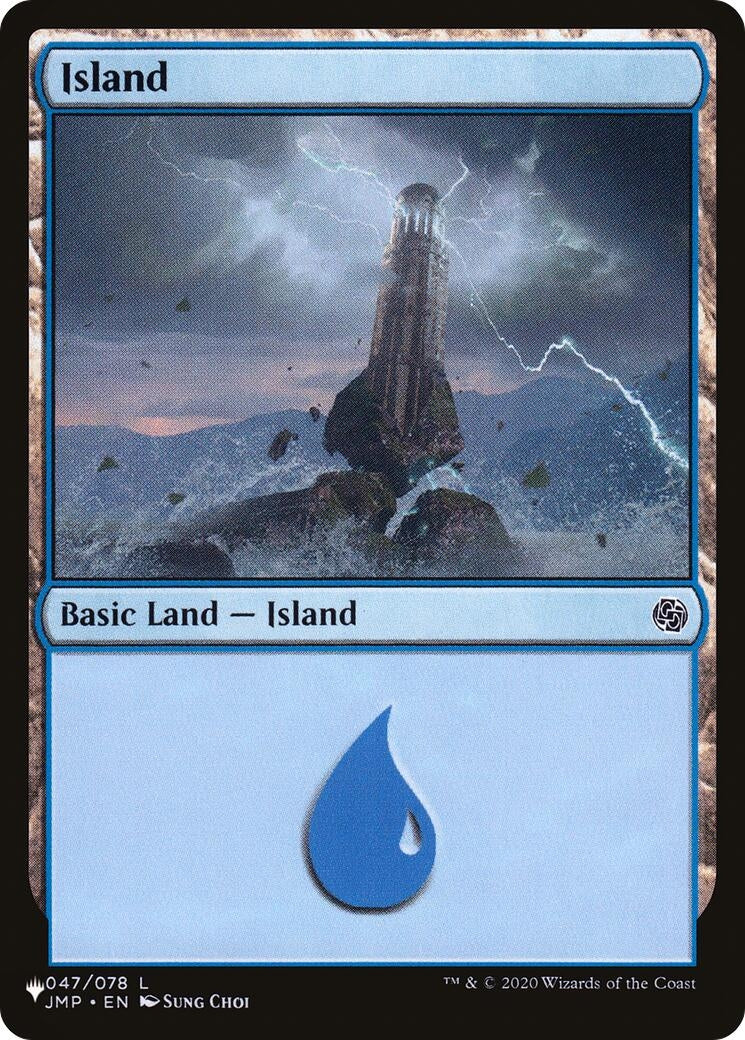 Image for Island (047) (JMP) (047/078) (The List Reprints) - Magic: The Gathering