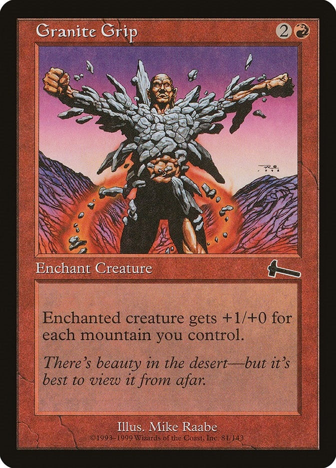 Image for Granite Grip (81) (Urza's Legacy) - Magic: The Gathering
