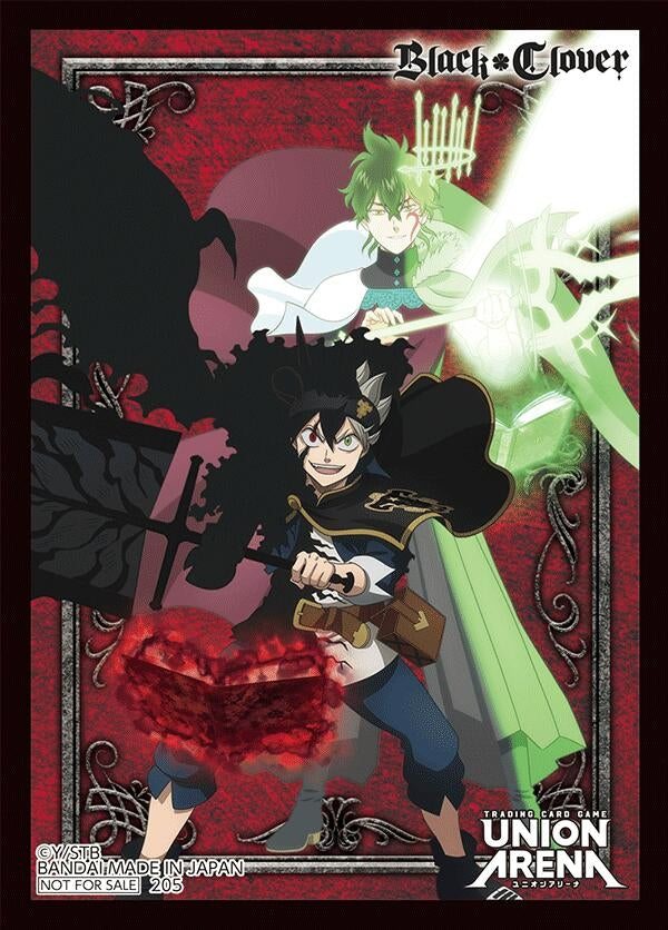 Image for Union Arena Rare Battle AP Card Sleeves - Black Clover (3-Pack) - Card Sleeves