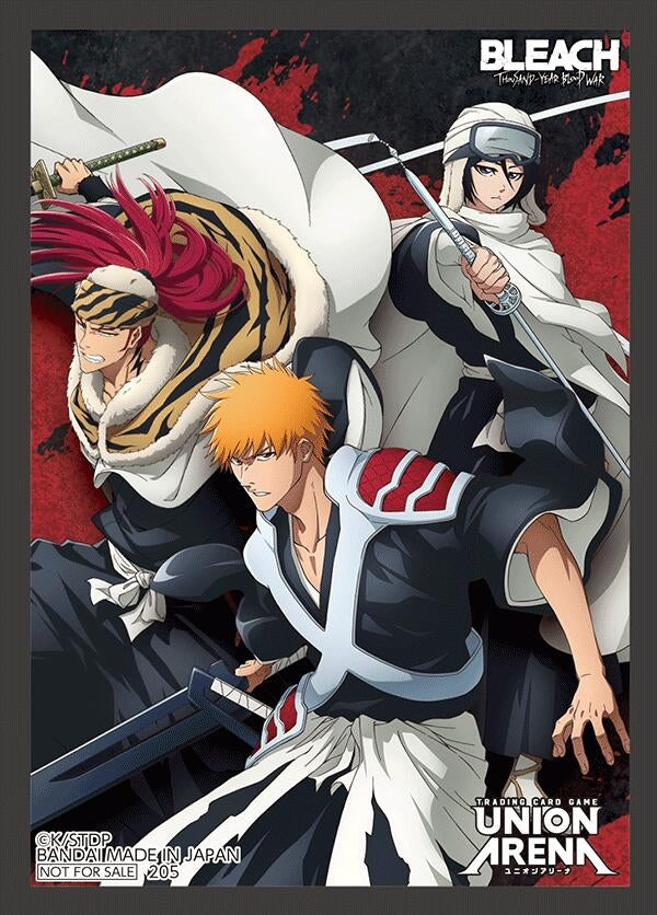 Image for Union Arena Rare Battle AP Card Sleeves - BLEACH: Thousand-Year Blood War (205) (3-Pack) - Card Sleeves