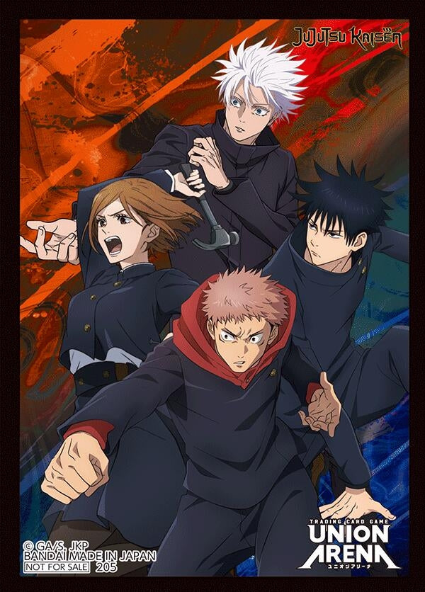 Image for Union Arena Rare Battle AP Card Sleeves - Jujutsu Kaisen (205) (3-Pack) - Card Sleeves
