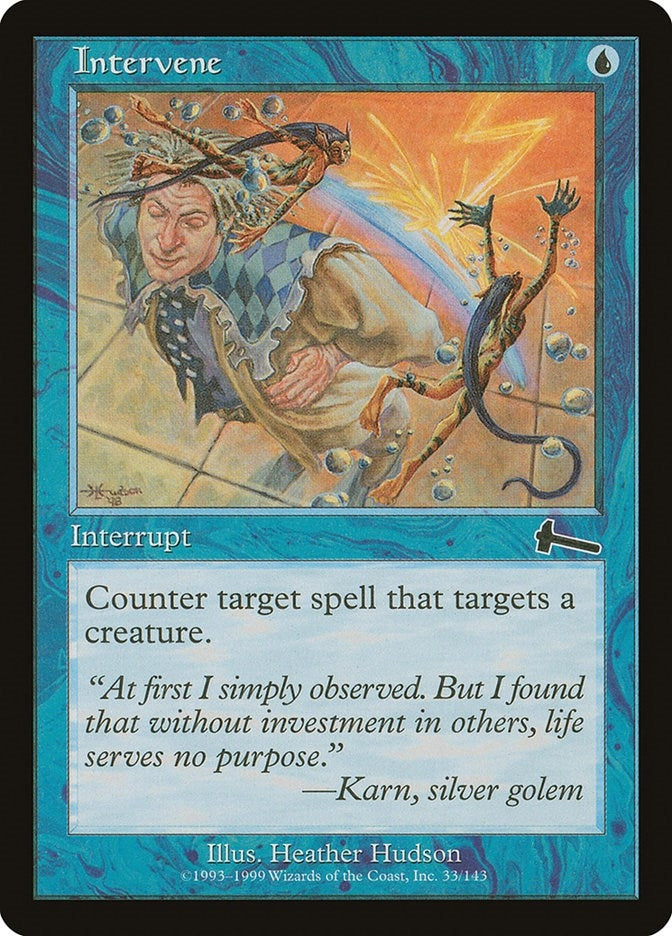 Image for Intervene (33) (Urza's Legacy) - Magic: The Gathering