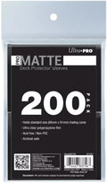Image for PRO-Matte Standard Deck Protector Sleeves - Black (200-Pack) - Card Sleeves