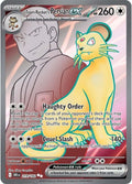 Image for Team Rocket's Persian ex (219/182) (DRI) - Pokemon