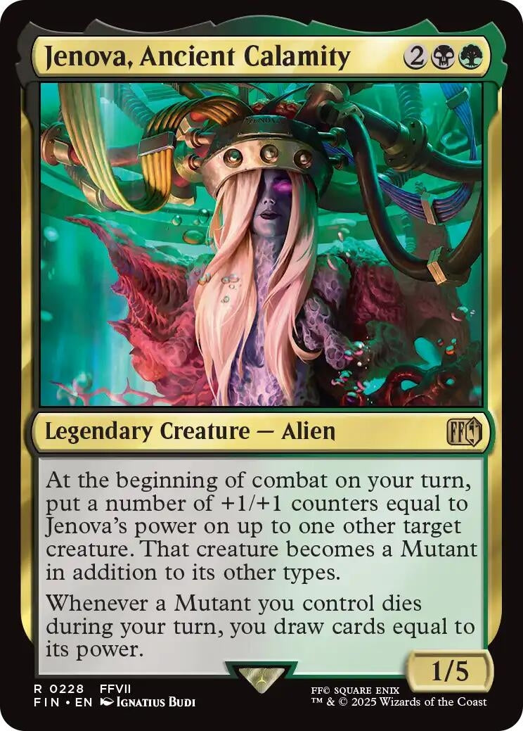 Image for Jenova, Ancient Calamity (228) (FINAL FANTASY) - Magic: The Gathering