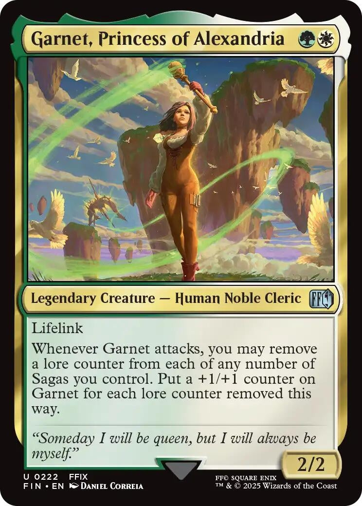 Image for Garnet, Princess of Alexandria (222) (FINAL FANTASY) - Magic: The Gathering