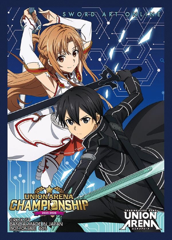 Image for Union Arena Regionals 25-26 AP Card Sleeves - Sword Art Online (3-Pack) - Card Sleeves