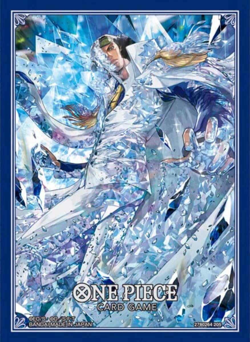 Image for One Piece Card Game Official Sleeves: Assortment 11 - Kuzan (70-Pack) - Card Sleeves