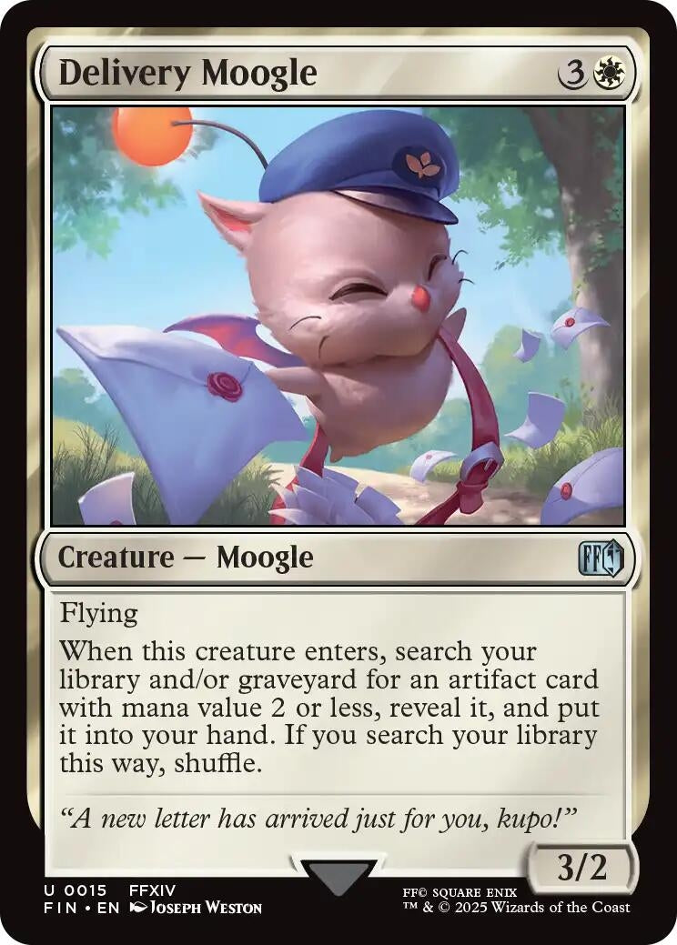 Image for Delivery Moogle (15) (FINAL FANTASY) - Magic: The Gathering