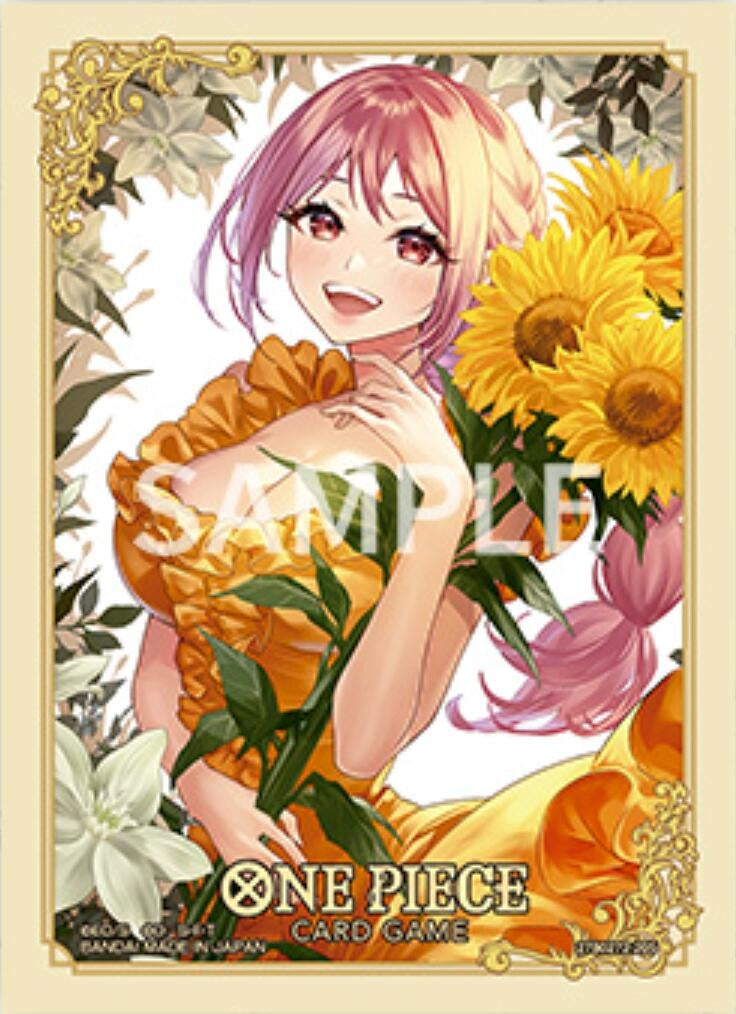 Image for One Piece Card Game Official Sleeves: TCG+ Store Edition Vol. 4 - Rebecca (70-Pack) - Card Sleeves