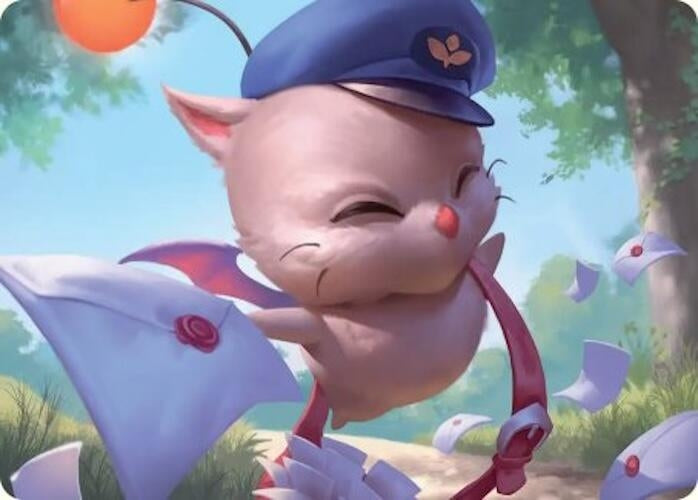 Image for Delivery Moogle Art Card (1) (FINAL FANTASY) - Magic: The Gathering