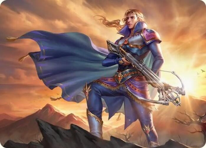 Image for Edgar, Master Machinist Art Card (27) (FINAL FANTASY) - Magic: The Gathering