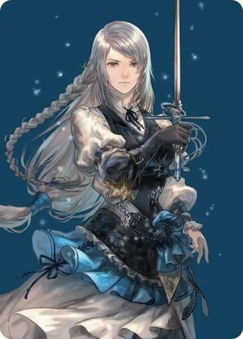 Image for Jill, Shiva's Dominant Art Card (43) (FINAL FANTASY) - Magic: The Gathering