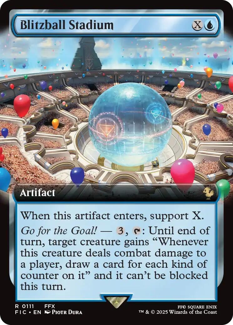 Image for Blitzball Stadium (Extended Art) (111) (FINAL FANTASY) - Magic: The Gathering