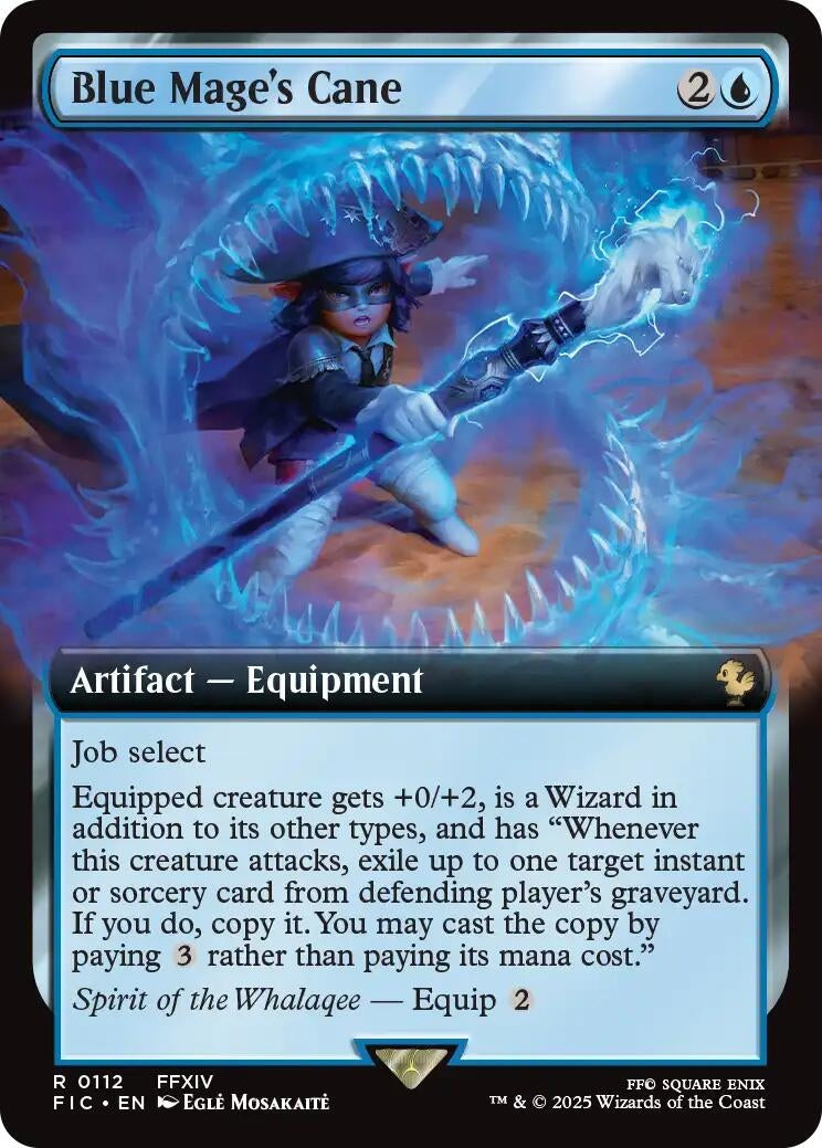 Image for Blue Mage's Cane (Extended Art) (112) (FINAL FANTASY) - Magic: The Gathering