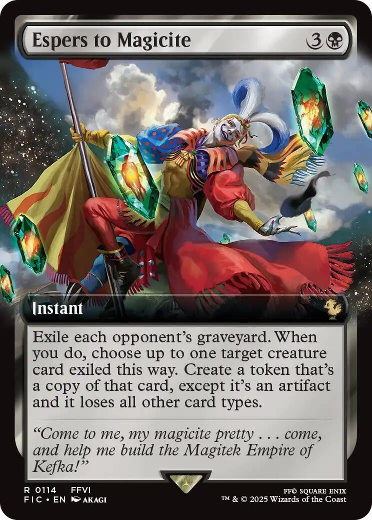 Image for Espers to Magicite (Extended Art) (114) (FINAL FANTASY) - Magic: The Gathering