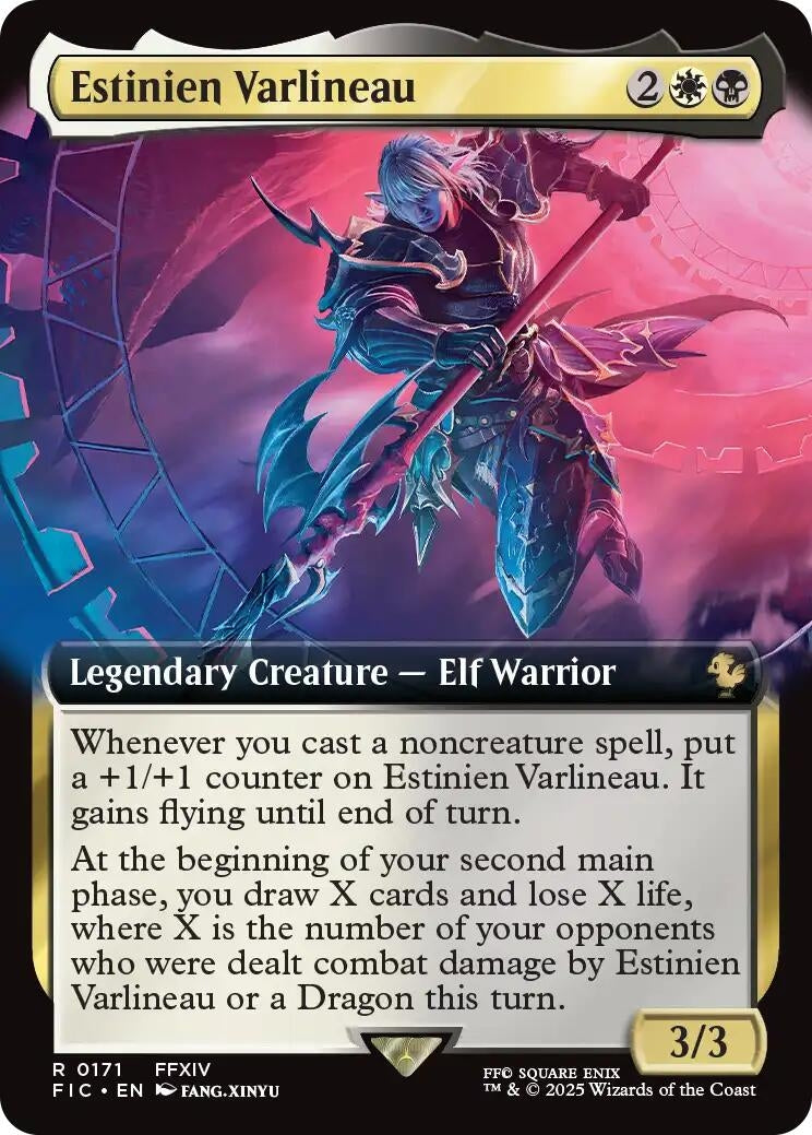 Image for Estinien Varlineau (Extended Art) (171) (FINAL FANTASY) - Magic: The Gathering