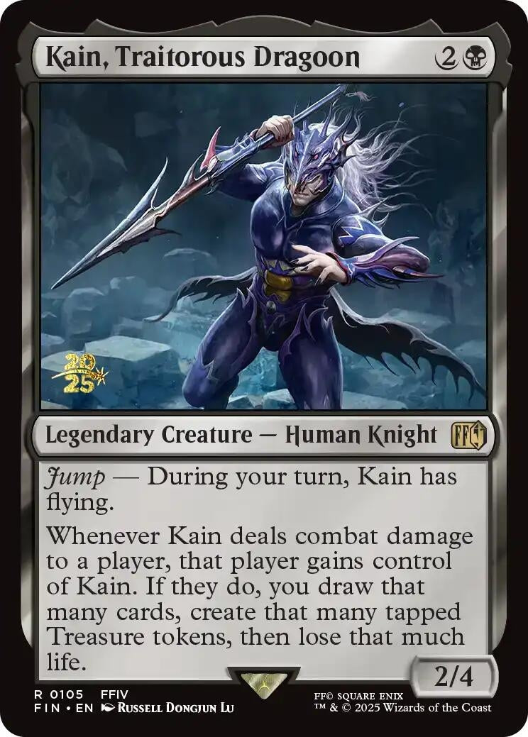Image for Kain, Traitorous Dragoon (105) (Prerelease Cards) - Magic: The Gathering