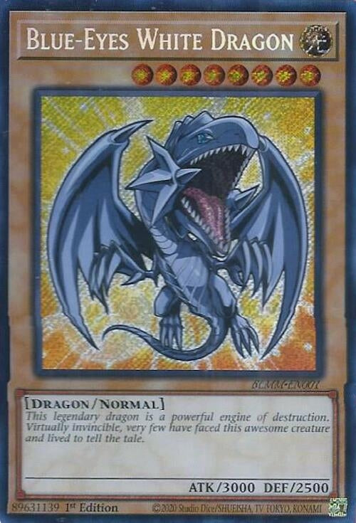 Image for Blue-Eyes White Dragon (BLMM-EN001) (BLMM) - YuGiOh