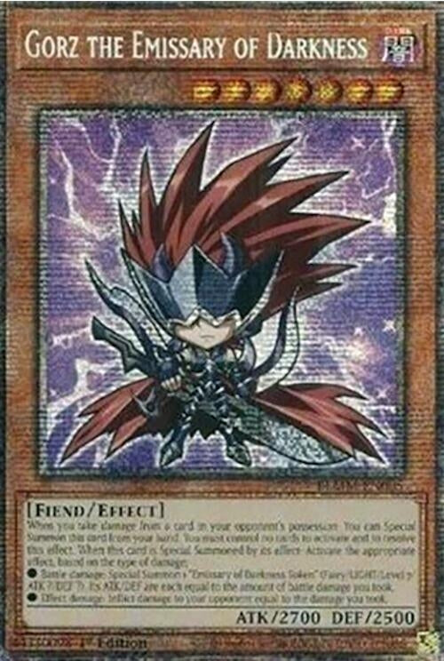Gorz the Emissary of Darkness (Starlight Rare) (BLMM-EN005) (BLMM)