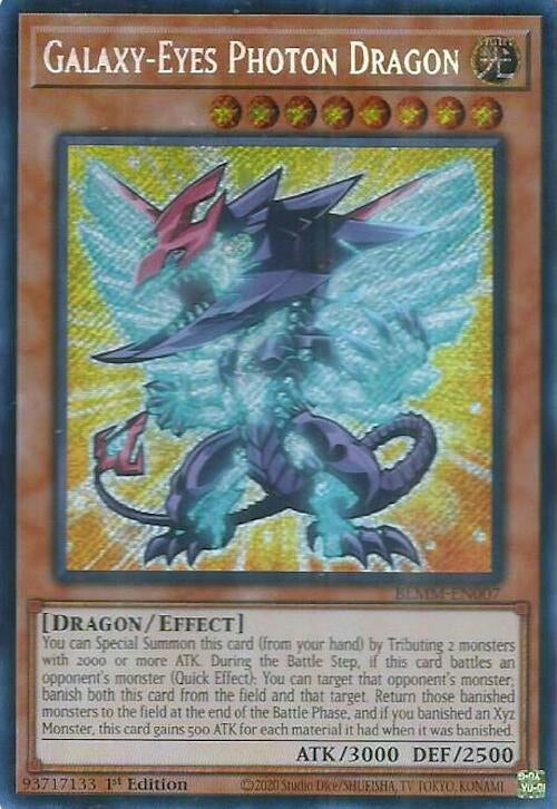 Image for Galaxy-Eyes Photon Dragon (BLMM-EN007) (BLMM) - YuGiOh