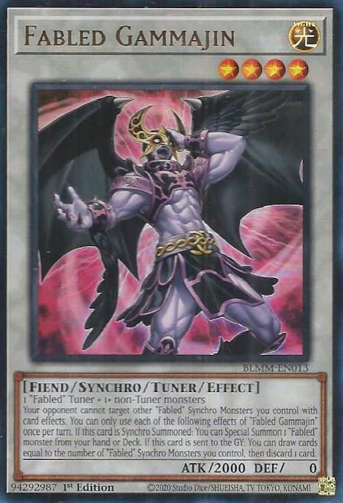 Image for Fabled Gammajin (BLMM-EN013) (BLMM) - YuGiOh