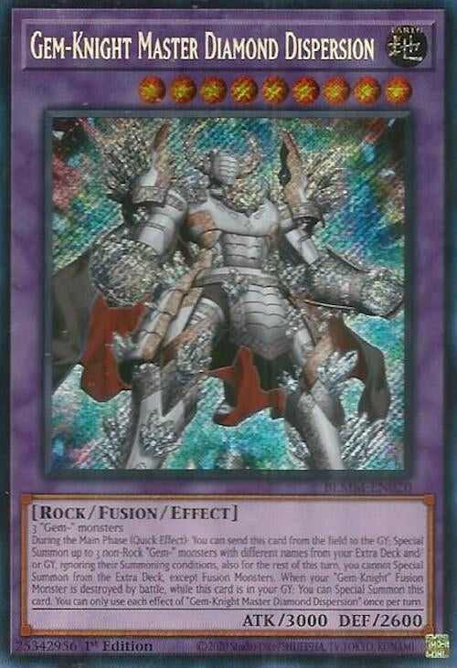 Image for Gem-Knight Master Diamond Dispersion (BLMM-EN020) (BLMM) - YuGiOh