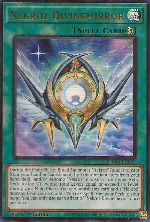 Image for Nekroz Divinemirror (BLMM-EN027) (BLMM) - YuGiOh