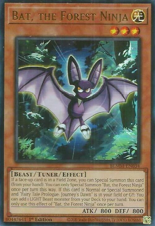 Image for Bat, the Forest Ninja (BLMM-EN034) (BLMM) - YuGiOh