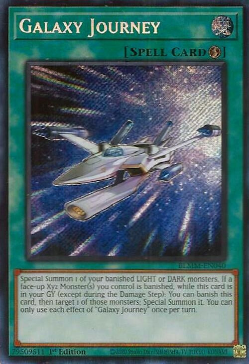 Image for Galaxy Journey (BLMM-EN040) (BLMM) - YuGiOh