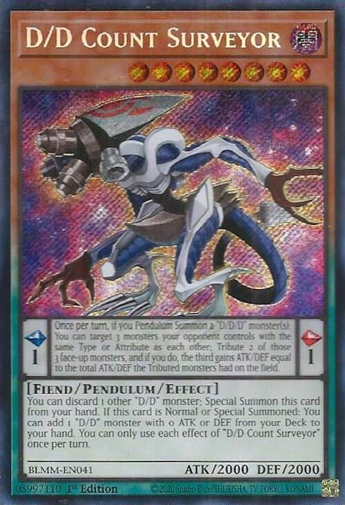 Image for D/D Count Surveyor (BLMM-EN041) (BLMM) - YuGiOh