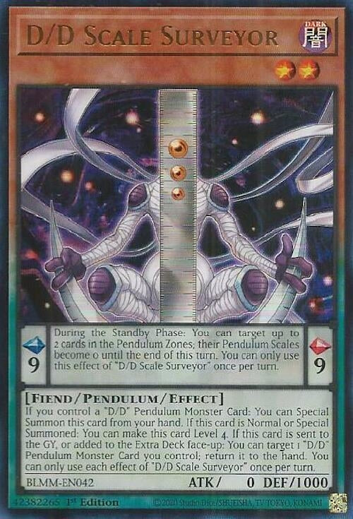 Image for D/D Scale Surveyor (BLMM-EN042) (BLMM) - YuGiOh