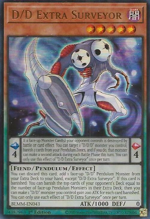 Image for D/D Extra Surveyor (BLMM-EN043) (BLMM) - YuGiOh